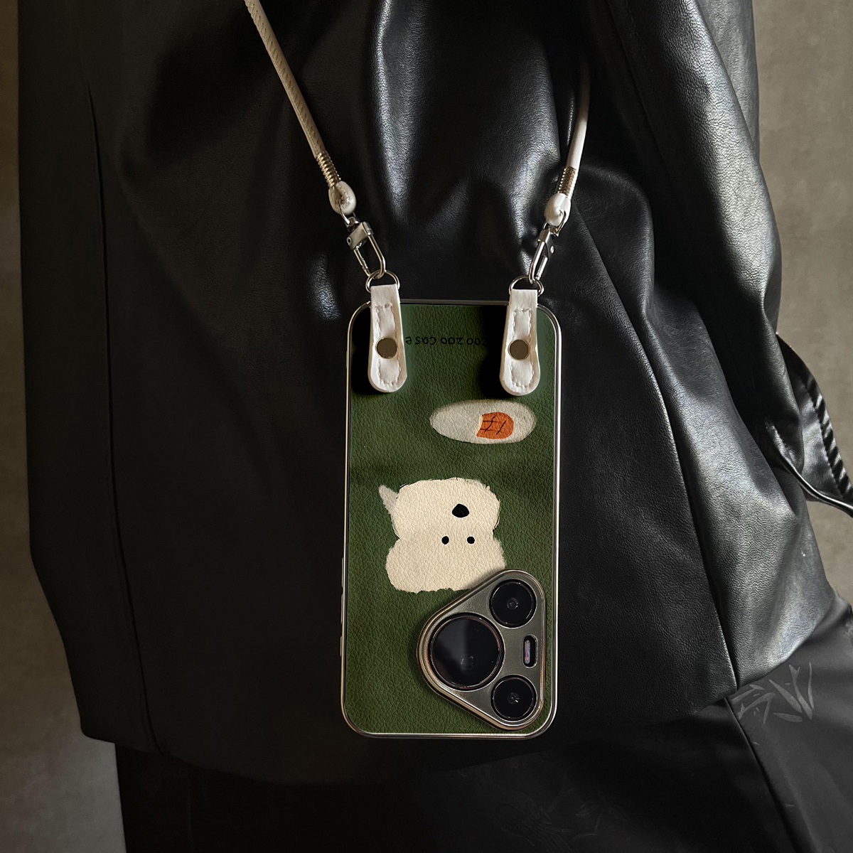 适用于华为Pura70pro手机壳新款面包小狗Mate60/70pro十套50/40全包防摔P60/80带挂绳Nova14ultra/13/12外7/9