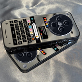 适用于OPPOfindx8Ultra手机壳黑色键盘高级感findx5pro硅胶全包防摔个性 X8S创意oppofindx7ultra套X8S 潮牌x6