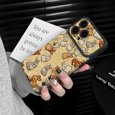 适用于华为Pura70pro手机壳新款万兔归宗Mate60/70pro十套斜挎全包防摔P60/80带挂绳Nova14ultra/13/12外网红