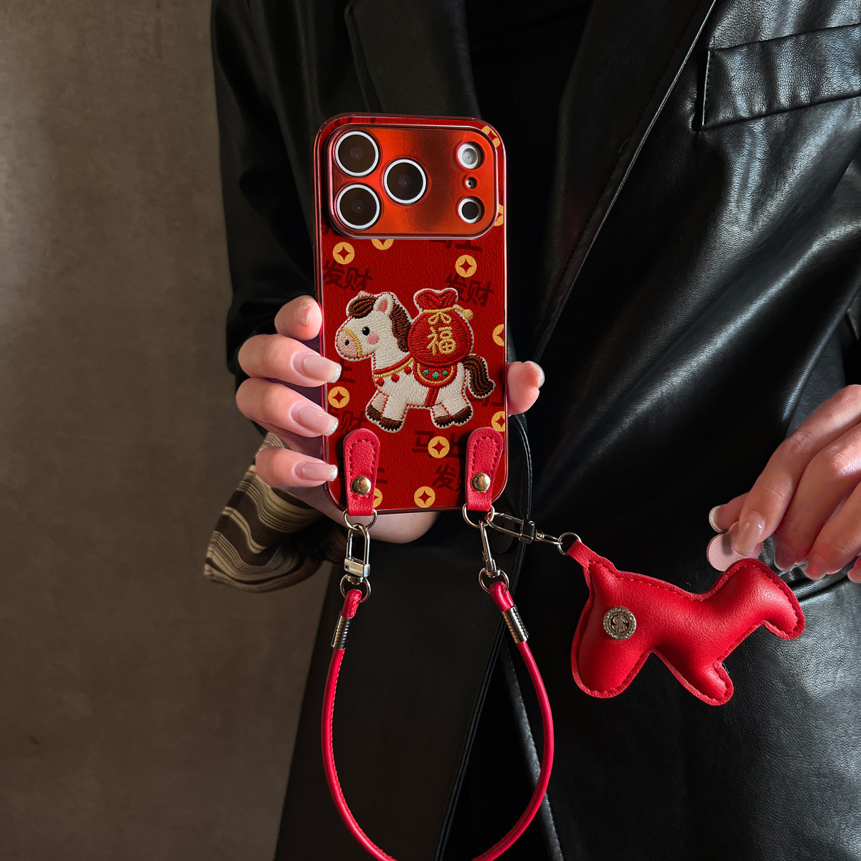 适用华为Pura70pro手机壳红色新款马上发财Mate70/80promax套50马年全包防摔P60/80带挂绳Nova14ultra/13外12,3C数码配件,手机保护套/壳,淘宝优惠券,粉丝福利购,淘宝优惠卷