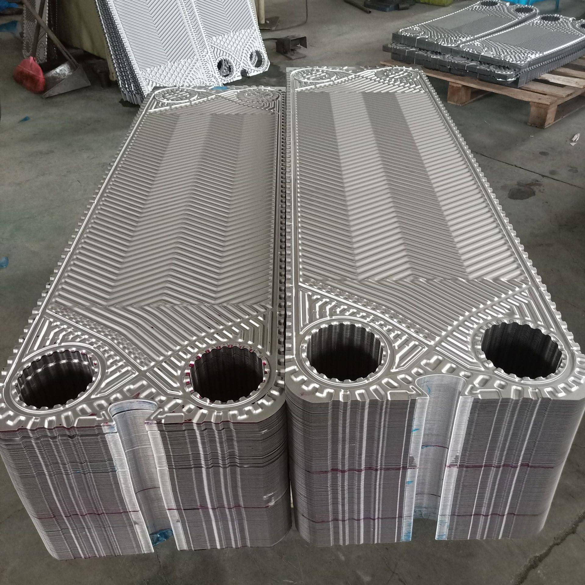 厂家A VT80 NBR密封胶垫 316L不锈钢板片 0.5mm/0.6mm板片