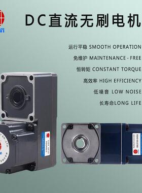 雨田200W低压直流无刷电机0L转角减速机5BLD2U0-48GU-30S+5G20LC
