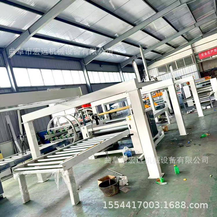 亚克力柜体木纹纸贴面机 防火风管彩钢板 橱柜门木皮覆膜贴纸机