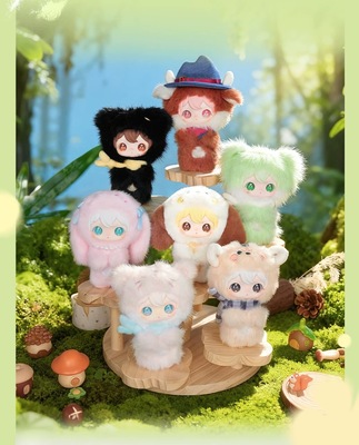 田栩宁正版AYOR TOYS X 兔闪闪二代ShyShy小小的你盲盒搪胶挂件