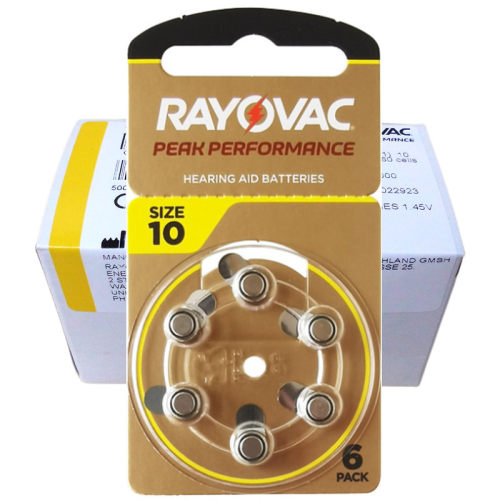 rayovac雷特威助听器电池a10