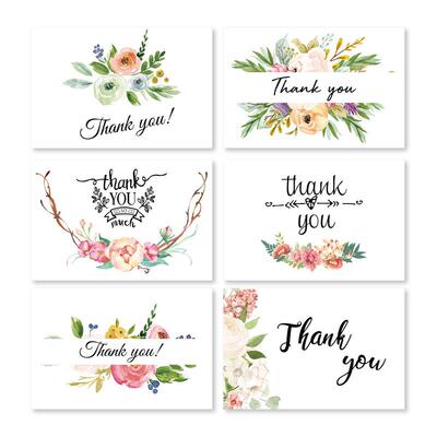 thank you card grateful wish card greeting cards贺卡感谢卡