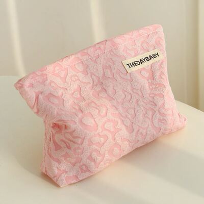 Makeup bag Portable storage bag Toiletry bag Travel leopard
