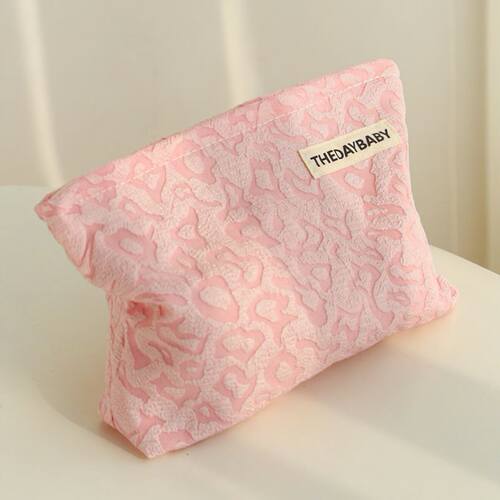 Makeup bag Portable storage bag Toiletry bag Travel leopard