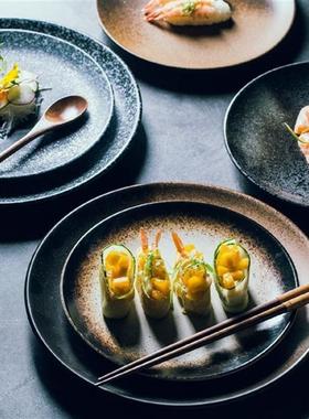 japanese ceramic plates dish tray disc tableware set餐具套装