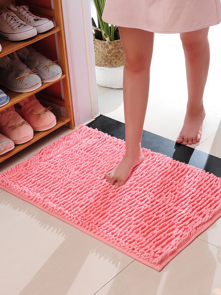 Bath Bathroom mat Floor Shower Rug Non-slip Mat guard carpet