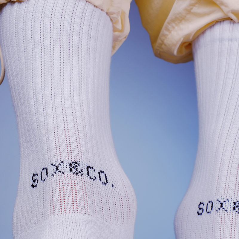 SOX&CO.情侣中筒中国运动袜长绒