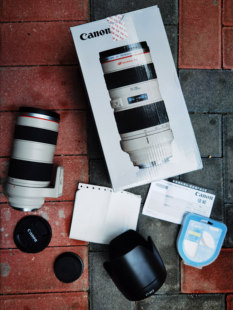 200mm 2.8L USM变焦单反镜头三代二代小白 佳能EF III