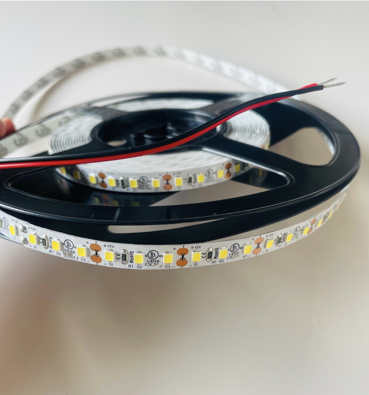 LED2835灯带超亮120灯珠展柜商业室内外照明12V灯带24V灯带ul认证