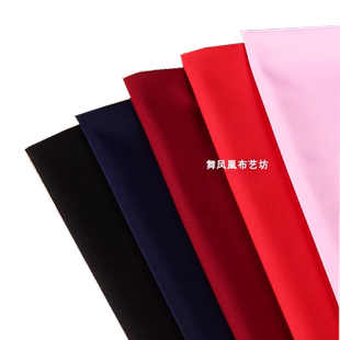 特黑哥弟布料垂感好抗皱不褪色面料适合做裙子工作服裤子西装面料