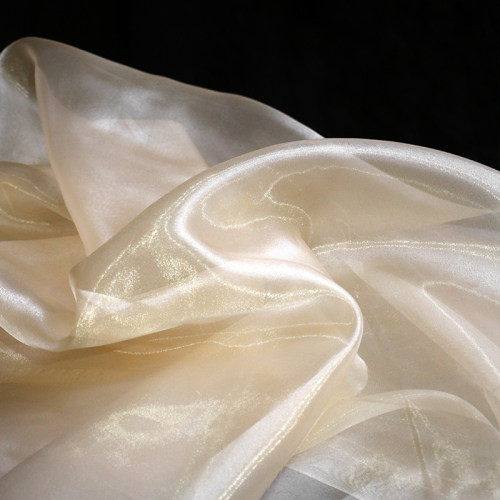 亮光水晶纱雾面水光网纱布料