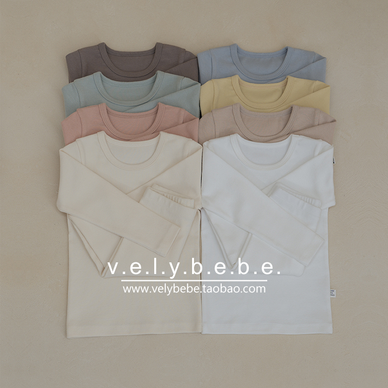 【秋冬】peekaboo童装韩国儿童家居服宝宝睡衣套装秋衣秋裤修身