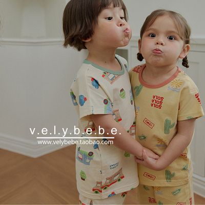 【春夏】cordi-i童装韩国儿童家居服睡衣套装宽松