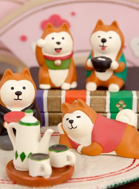 和风缘起物招财纳福摆件