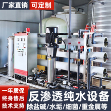大型工业RO反渗透超纯水设备纯净水纯化水生产机器水处理水过滤器
