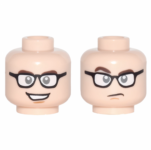 LEGO 乐高 超级英雄 sh367 jw041 3626pb1773 人仔零件 头表情
