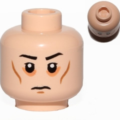 LEGO乐高 星球大战 3626pb1257 sw0987 sw1043 人仔零件 头表情