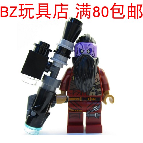 LEGO乐高超级英雄银河护卫队电枪脸Taserface人仔 sh382 76079-封面