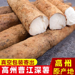 广东高州曹江农家深薯大号山药淮山新鲜现挖真空寄出