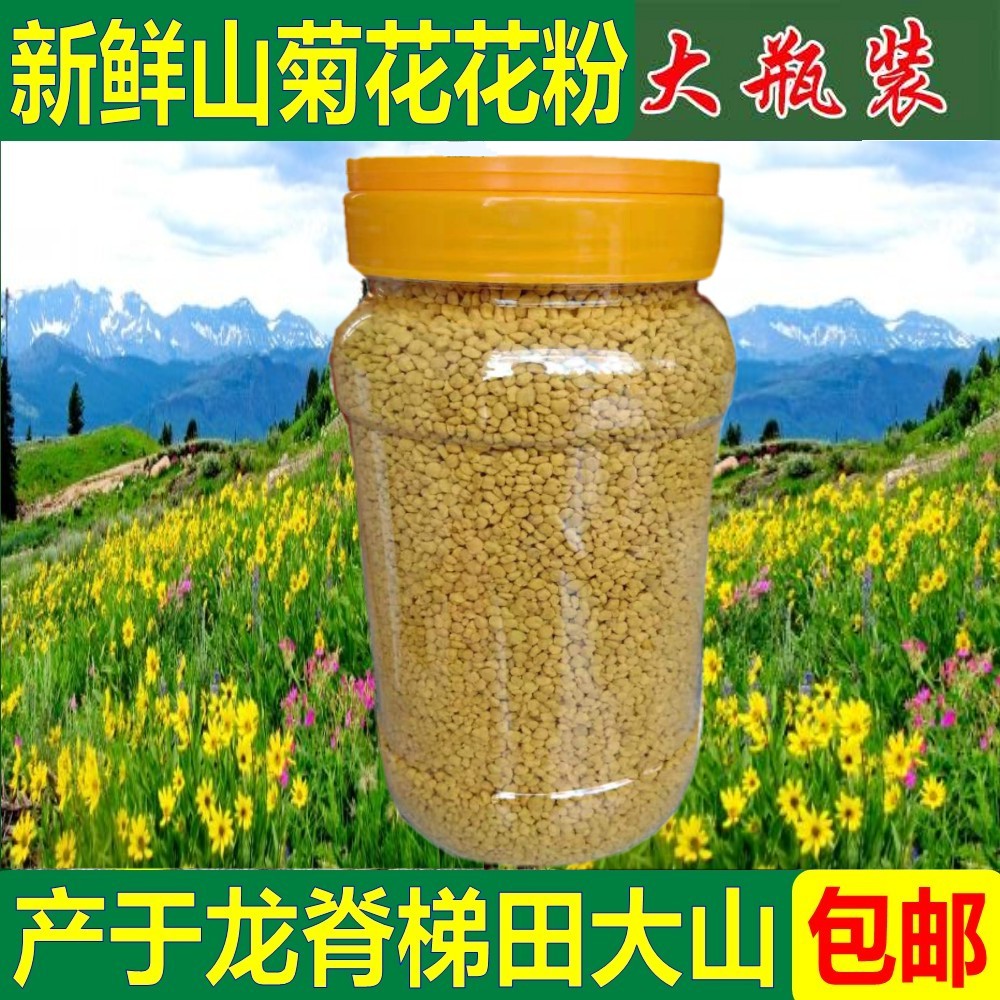 义江蜜蜂园菊花蜂花粉500克龙脊大山区纯正天然野生农家新鲜高山