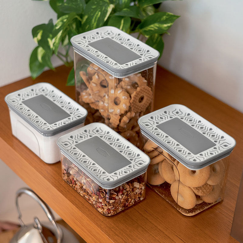 利快意大利StefanPlast零食收纳盒食品级储存罐五谷杂粮储物盒