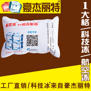 自吸水免注水科技冰袋1大格航空保鲜降温一次性蛋糕快递专用冷冻