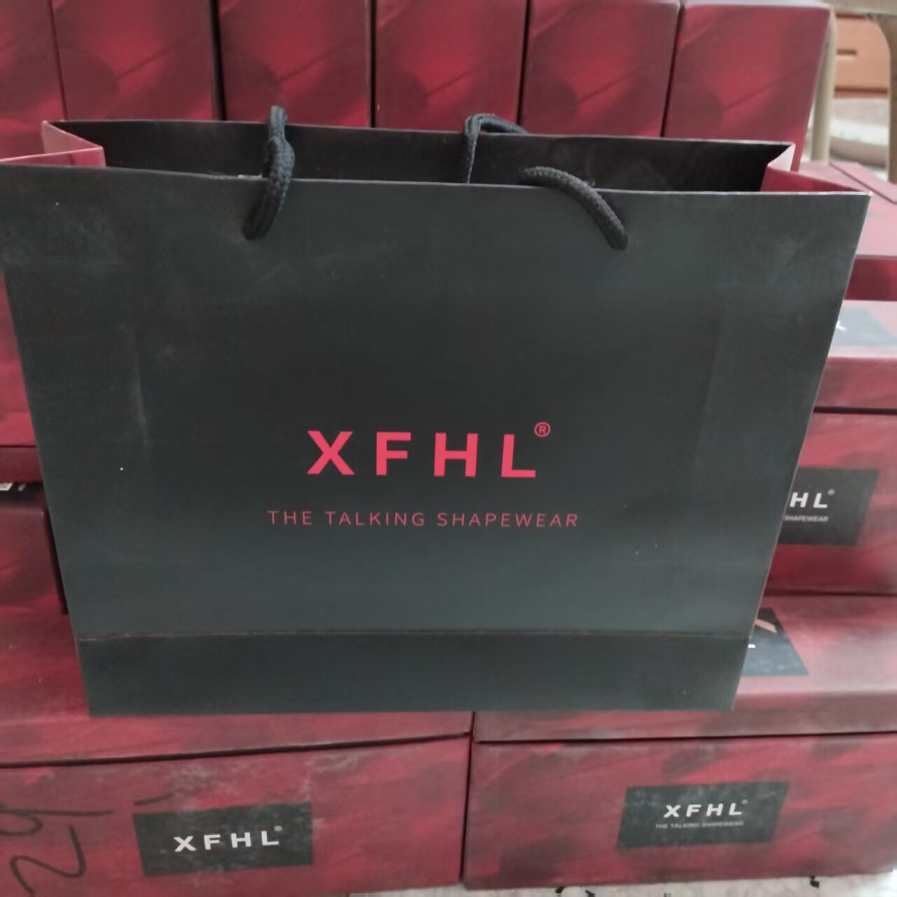真品微商幸福狐狸塑身衣连体衣女款收腹提臀塑形产后恢复暖宫薄