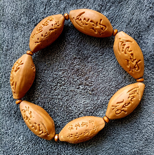 橄榄核手串雕刻纯手工舍得橄榄胡