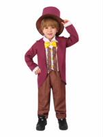 Halloween costumes are selling like hot cross-border: Charlie and the Chocolate Factory performance costumes, children's cosplay performance costumes, and Wonka thumbnail 7