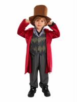 Halloween costumes are selling like hot cross-border: Charlie and the Chocolate Factory performance costumes, children's cosplay performance costumes, and Wonka thumbnail 2