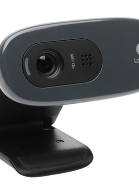罗技C270/C270i/C505e网课电信移动实名认证拍照电脑摄像头麦克风