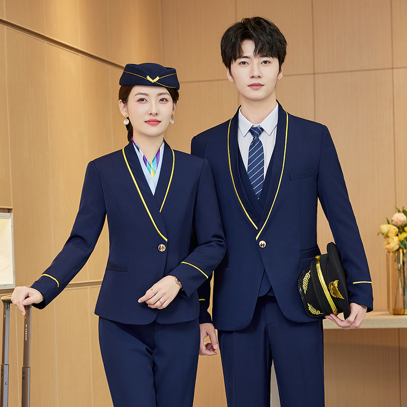 南航空姐制服西服套装酒店工作服