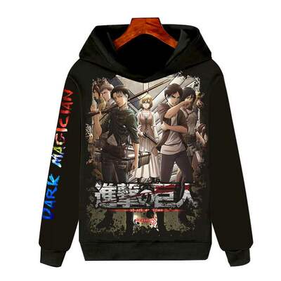 Attack on Titan 进击的巨人卫衣3D衣服长袖