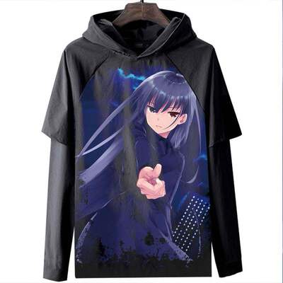 Aria the Scarlet Ammo绯弹的亚里亚 长袖T恤衣服装3D数码印花