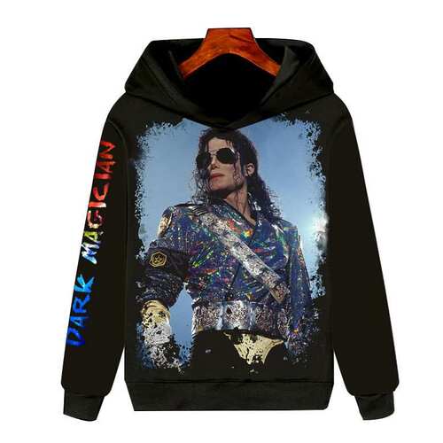 Michael Joseph Jackson 迈克杰克逊 卫衣3D衣服长袖
