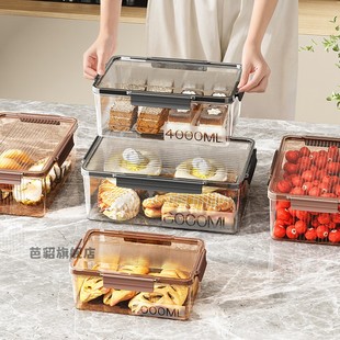 保鮮盒食品級冰箱專用收納盒冷凍帶蓋子密封盒食物水餃盒蔬菜食品