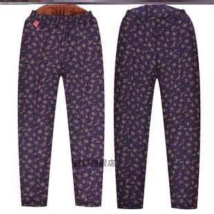 冬季 老年人女士棉裤 东北大棉裤 妈妈奶奶加绒加厚冬驼绒超厚冬季 码