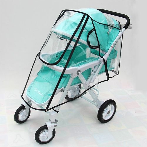 婴儿手推车防风防雨罩加厚版宝宝车通用挡风保暖罩防尘出行神器