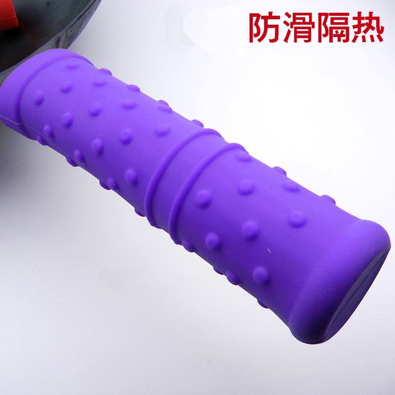 硅胶防滑手柄套套锅炳套防烫锅柄炒锅手柄把手耐高温隔热防滑手