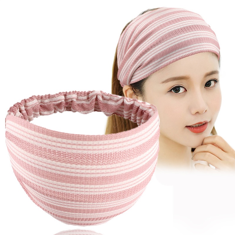 宽边松紧遮白发碎发网红宽防滑压发头饰女头箍束发带洗脸外出简约