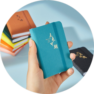 a7小笔记本子随身绑带a6小巧便携式记事本厚可爱迷你口袋型小本子小号记录备忘录护士随手记带笔日记本小本本