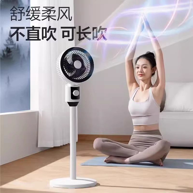 台地两用空气循环扇落地扇三档调节台立扇家用四季扇低噪小电风扇