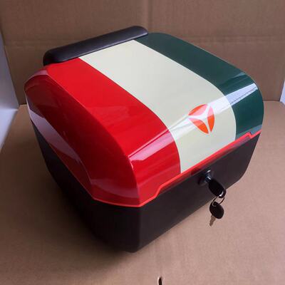 雅迪电瓶车后备箱头盔