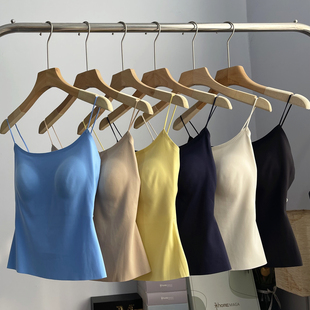 如感R12B6039性感舒适无钢圈全贴合固定杯免穿文胸细肩带美背背心