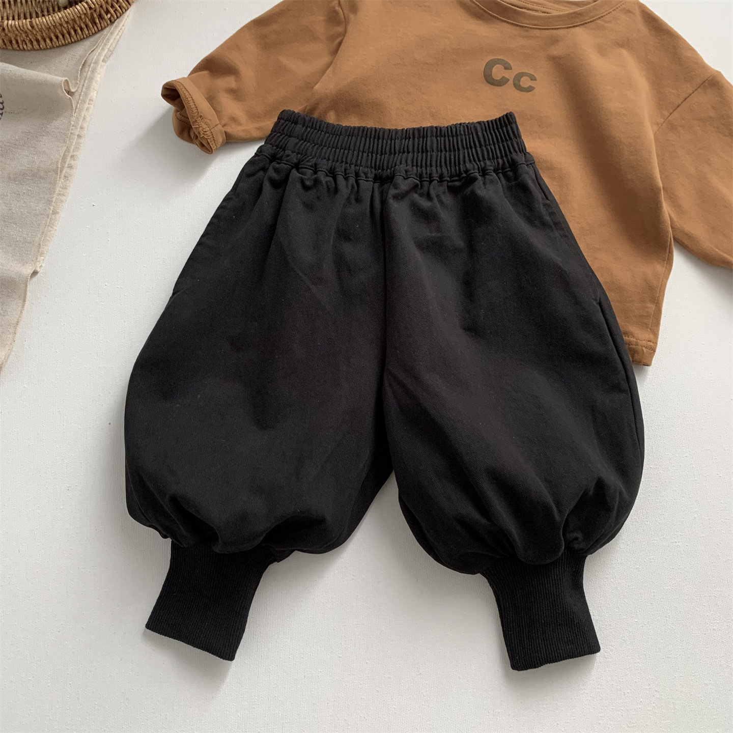 淘气小妞纯棉男童裤子秋季2026新款儿童女童宝宝休闲裤长裤束脚裤,童装/婴儿装/亲子装,裤子,淘宝优惠券,粉丝福利购,淘宝优惠卷