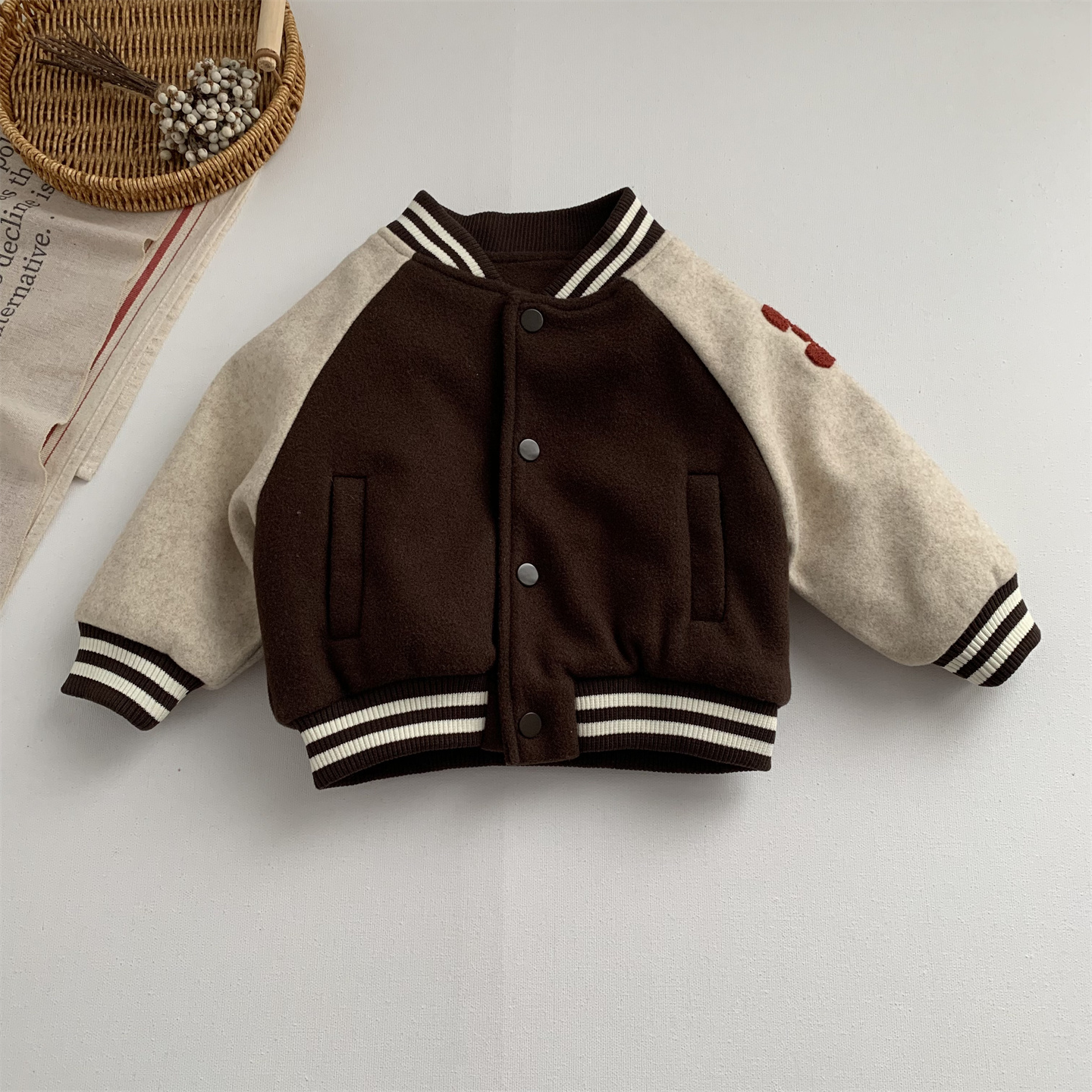 保暖冬装男女童加厚夹棉保暖外套